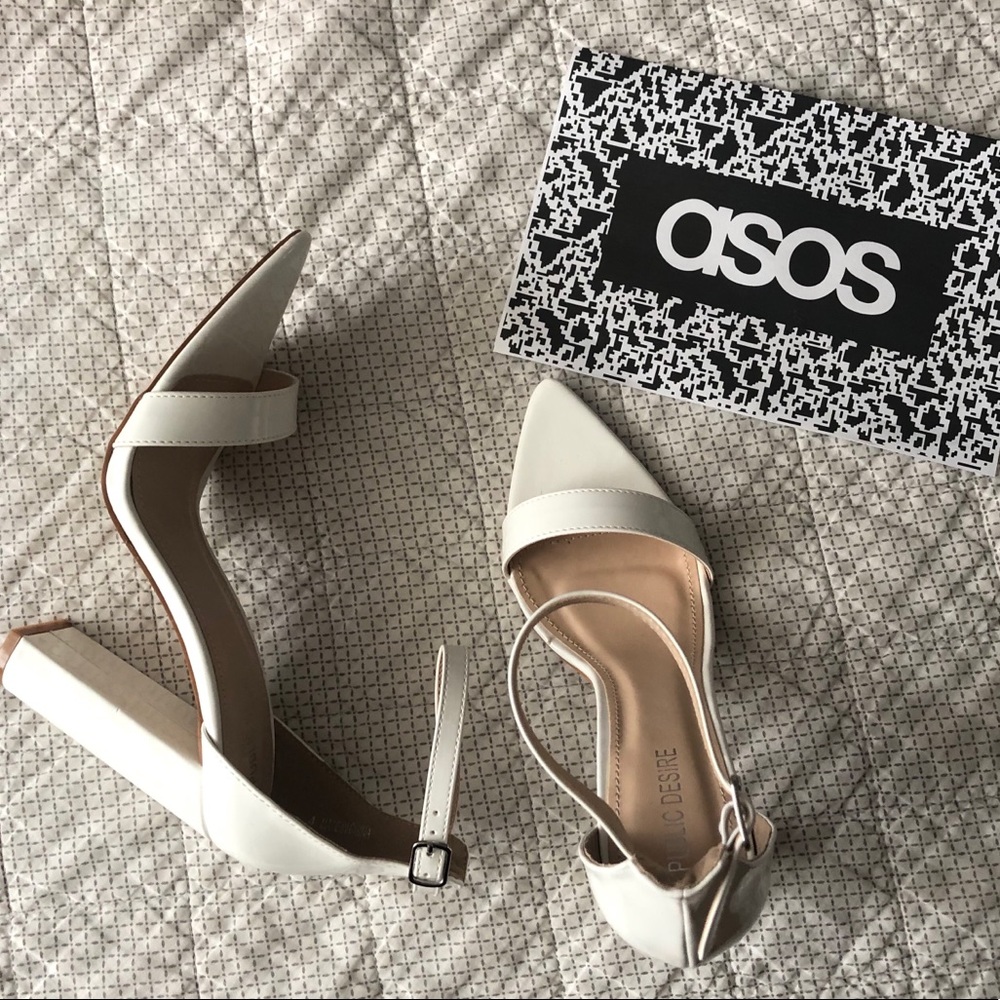 White heels